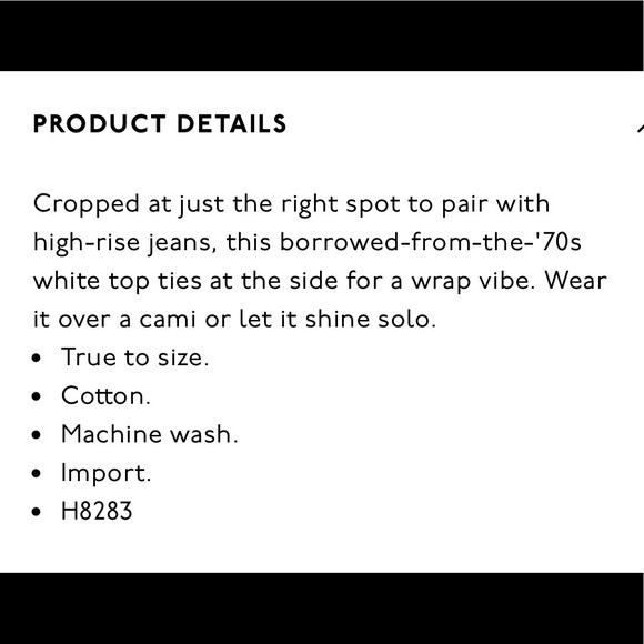 Madewell Wrap Top - Picture 6 of 6